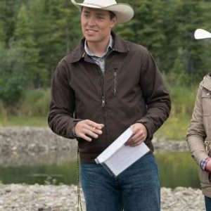 Eric Gustafsson Heartland Brown Cotton Jacket