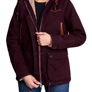 Heartland S16 Amy Fleming Maroon Cotton Jacket