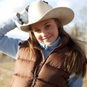 Heartland Amy Fleming Brown Puffer Vest