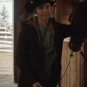 Heartland S16 Amy Fleming Maroon Hooded Jacket
