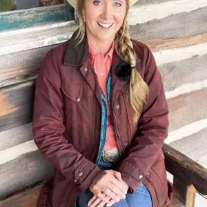 Amy Fleming Heartland S17 Red Jacket