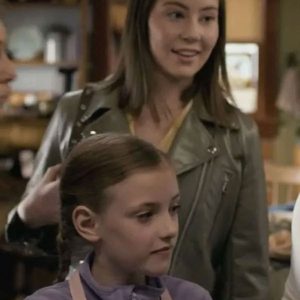 Heartland S19 Baye McPherson Green Leather Jacket