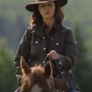 Heartland S17 Samantha Louise Fleming Green Jacket