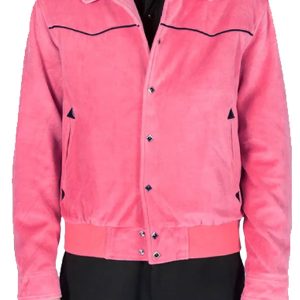 Kamaia Fairburn Heartland 2025 Pink Velvet Jacket