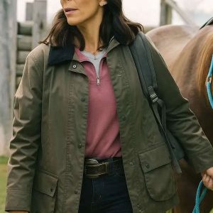 Heartland S19 Michelle Morgan Green Jacket