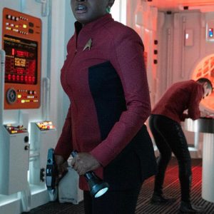 Nyota Uhura Star Trek Strange New Worlds Red Costume Jacket