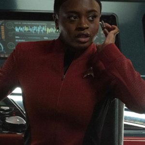 Nyota Uhura Star Trek Strange New Worlds Red Costume Jacket