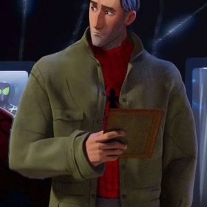 Peter B. Parker Spider-Man Across the Spider-Verse Green Coat