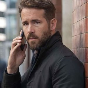 Ryan Reynolds Criminal Black Cotton Bomber Jacket