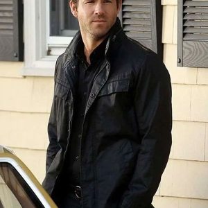 Ryan Reynolds R.I.P.D. Black Leather Jacket