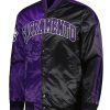Sacramento Kings Purple Black Jacket