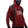 Spider-Man Miles Morales Red Pullover Hoodie
