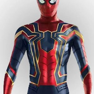 Spiderman Avengers Infinity War Leather Jacket
