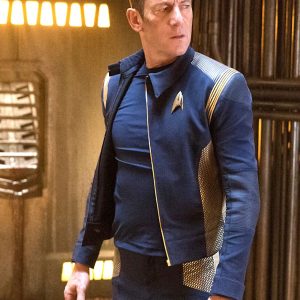 Star Trek Discovery Captain Pike Blue Costume Jacket