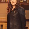 Star Trek Picard S03 Deanna Troi Costume Leather Jacket