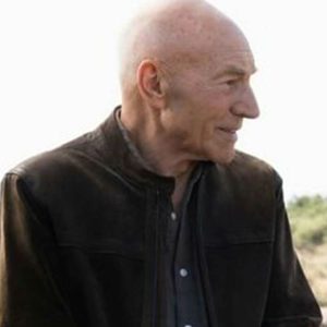 TV Series Star Trek Picard Jean-Luc Picard Suede Leather Jacket