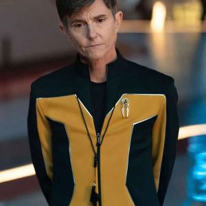 Star Trek Starfleet Academy S01 Jett Reno Black Yellow Costume Jacket