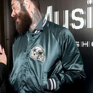 Super Bowl LVIII Post Malone Vintage Cowboys Bomber Jacket