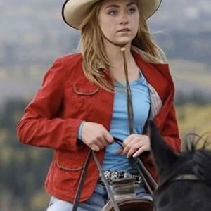 Heartland Amy Fleming Red Jacket
