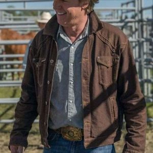 Heartland Chris Potter Brown Cotton Jacket