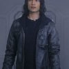 TV Series Star Trek Picard Elnor Black Leather Jacket