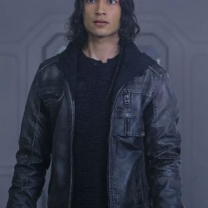 TV Series Star Trek Picard Elnor Black Leather Jacket