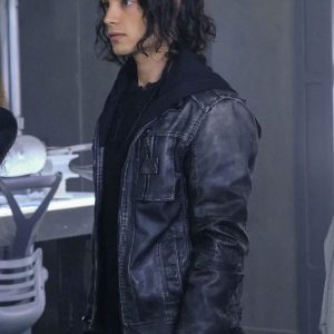 TV Series Star Trek Picard S02 Elnor Black Leather Jacket
