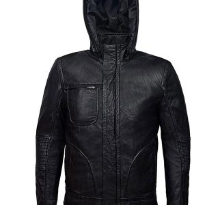 Tom Cruise Ghost Protocol Mission Impossible Black Leather Jacket