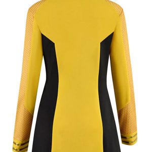 Una Chin-Riley Star Trek Strange New Worlds 2022 Black and Yellow Uniform Jacket