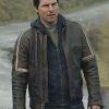 Tom Cruise War of Worlds Brown Leather Jacket