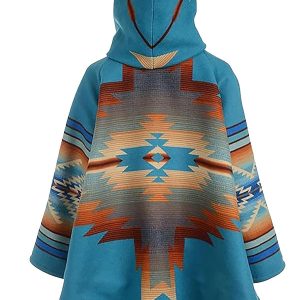 Women’s Blue Beth Dutton Poncho