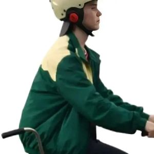 Anton Schneider Crap Happens Green Cotton Jacket