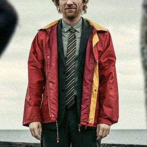 Domhnall Gleeson The Incomer Red Jacket