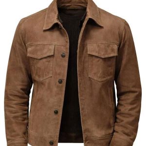 Dr. John Frost Chicago Fire Brown Leather Jacket