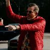 Speed Faster Edward Bolian Red Quilted Jacket