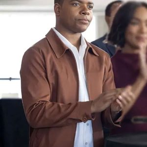 Elijah M. Cooper 9-1-1 S09 Brown Jacket