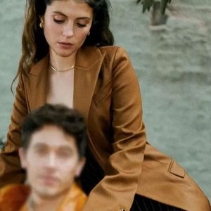 Emily Bader People We Meet on Vacation Brown Coat