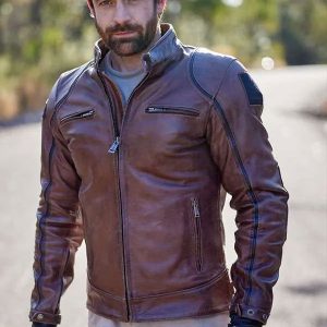 Home and Away Adam Rowland Leather Jacket