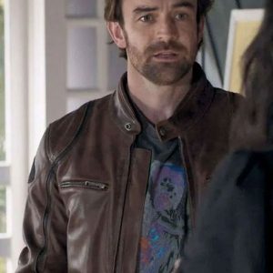 Home and Away Adam Rowland Leather Jacket