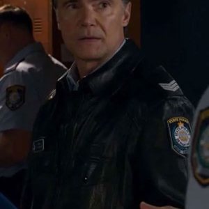 Inspired By: Jeremy Lindsay Taylor Material: Real Leather Inner: 100% Polyester Lining Front: Zipper Closure Collar: Shirt Style Collar Color: Black Pockets: Two at Front and Two Inside Sleeves: Full-length Sleeves