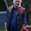 Home and Away Shane Withington Black and Brown Quilted Vest