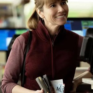 DTF St. Louis Linda Cardellini Maroon Vest