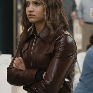May Grant 9-1-1 S09 Leather Jacket