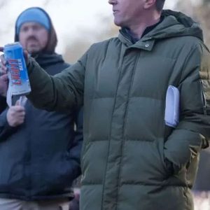 Michael Mosley Signing Tony Raymond Green Coat