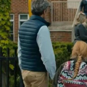 Patrick Dempsey Memory of a Killer S01 Black Puffer Vest