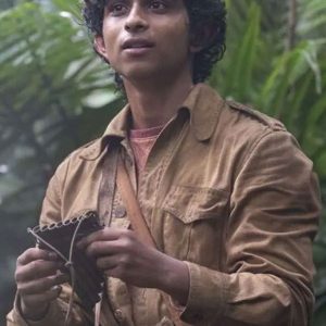 Percy Jackson and the Olympians Grover Underwood Brown Jacket