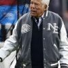 Robert Kraft Patriots AFC Divisional Playoff Letterman Jacket
