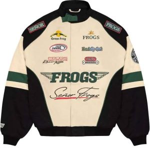 Senor Frogs Racing Jacket Dynamic Design for Confident Everyday