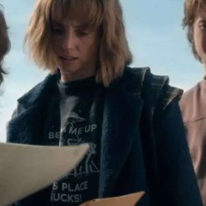 Stranger Things S05 Robin Buckley Wool Coat