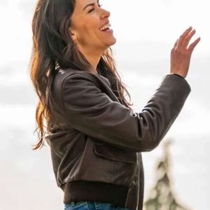 Tracker S03 Sofia Pernas Leather Jacket